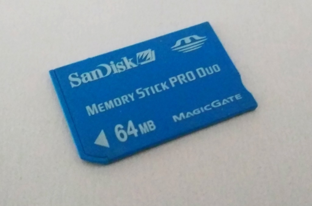 Karta Memory Stick Pro Duo SanDisk 64mb Toruń Kup teraz na Allegro