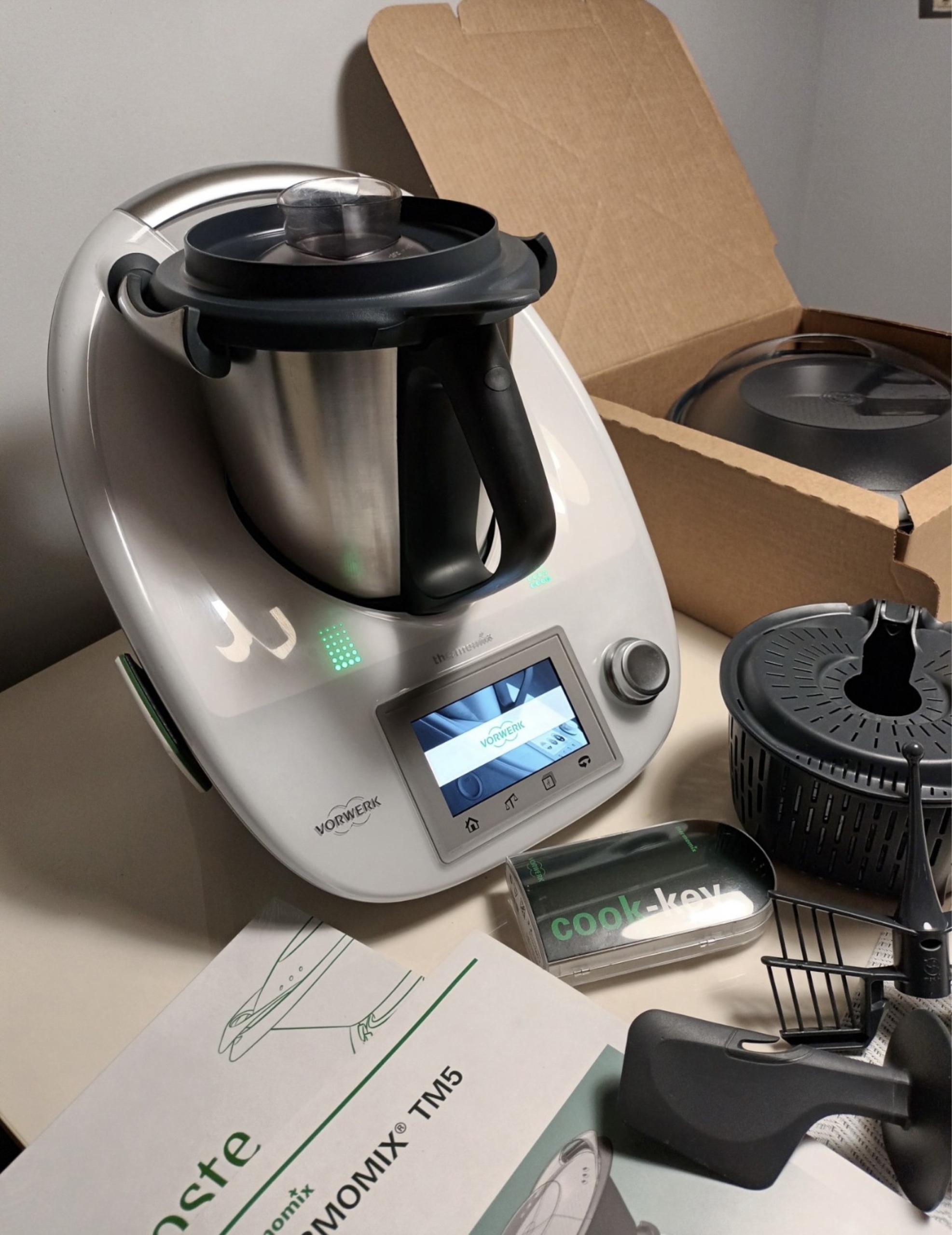 Thermomix TM5 + akcesoria + Cook Key Toruń Kup teraz na Allegro