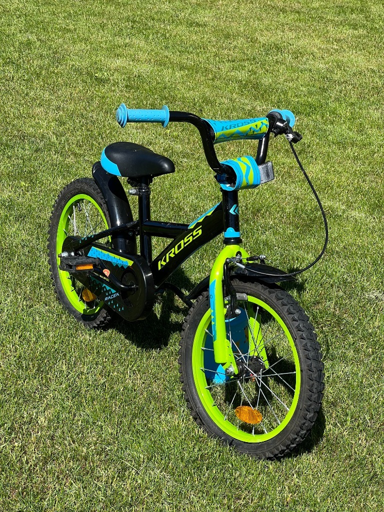 Rower dziecięcy KROSS RACER 3.0 16" Łódź Ogłoszenie na Allegro Lokalnie