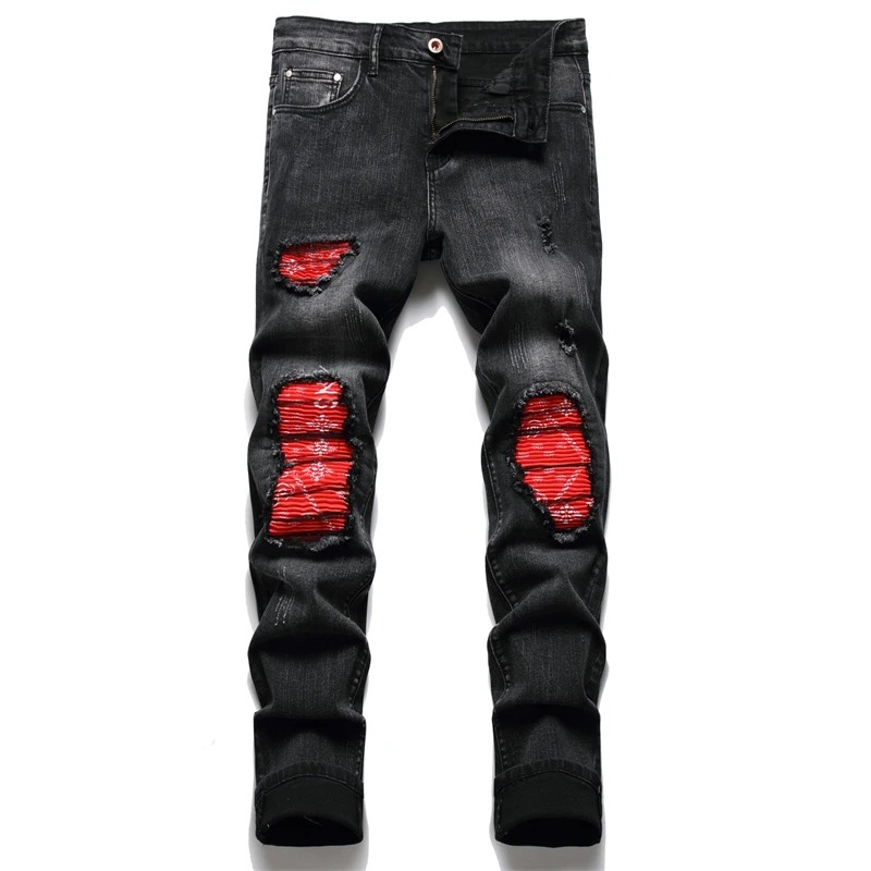 Red bandana jeans 28 Piaseczno Kup teraz na Allegro Lokalnie