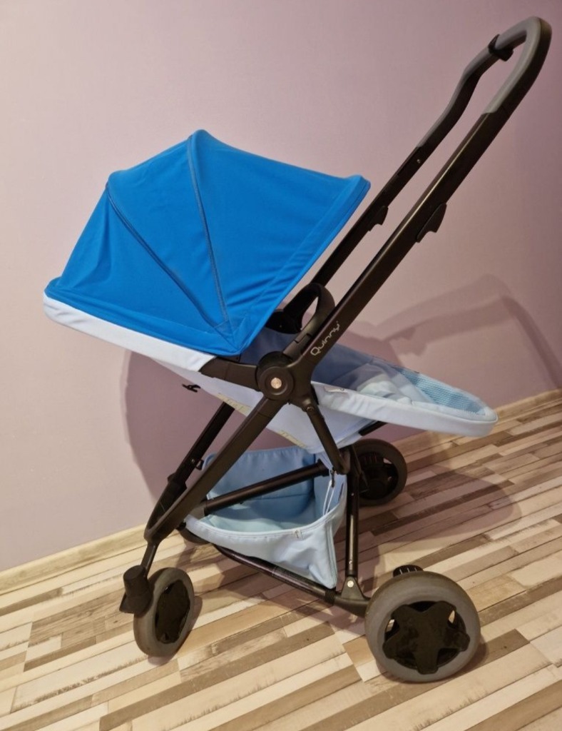 Quinny zapp flex plus błekitny duży zestaw jak now Plewiska Kup