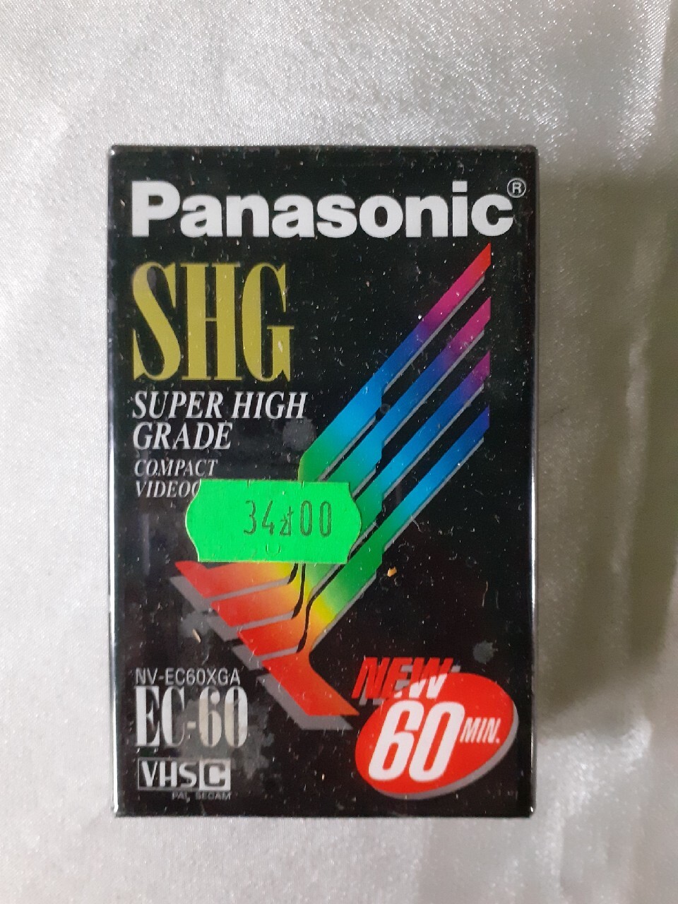 Panasonic SHG 60 min EC 60 VHSC kaseta nowa BielskoBiała Kup teraz