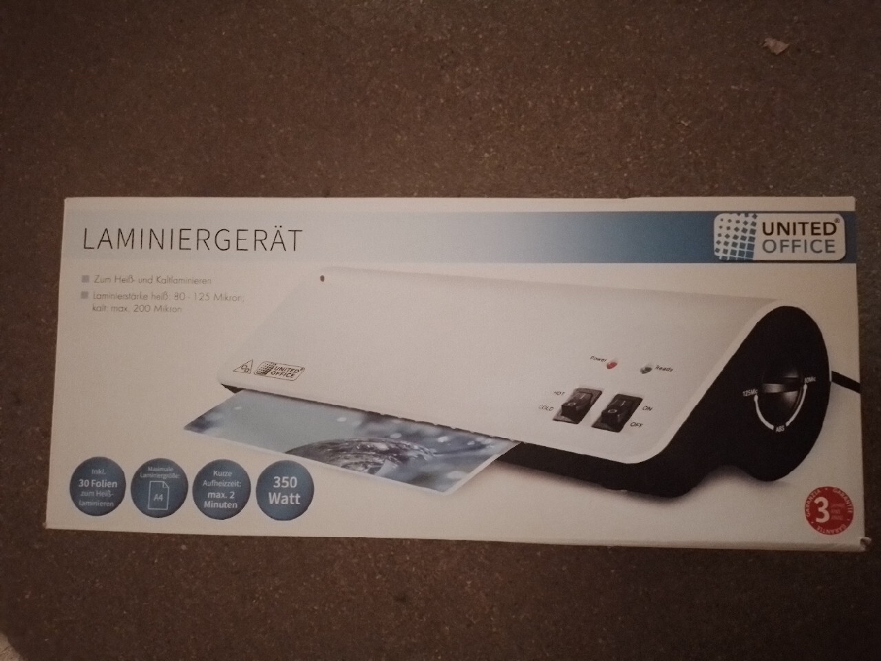 Laminator A4 United Office Łomża Kup teraz na Allegro Lokalnie