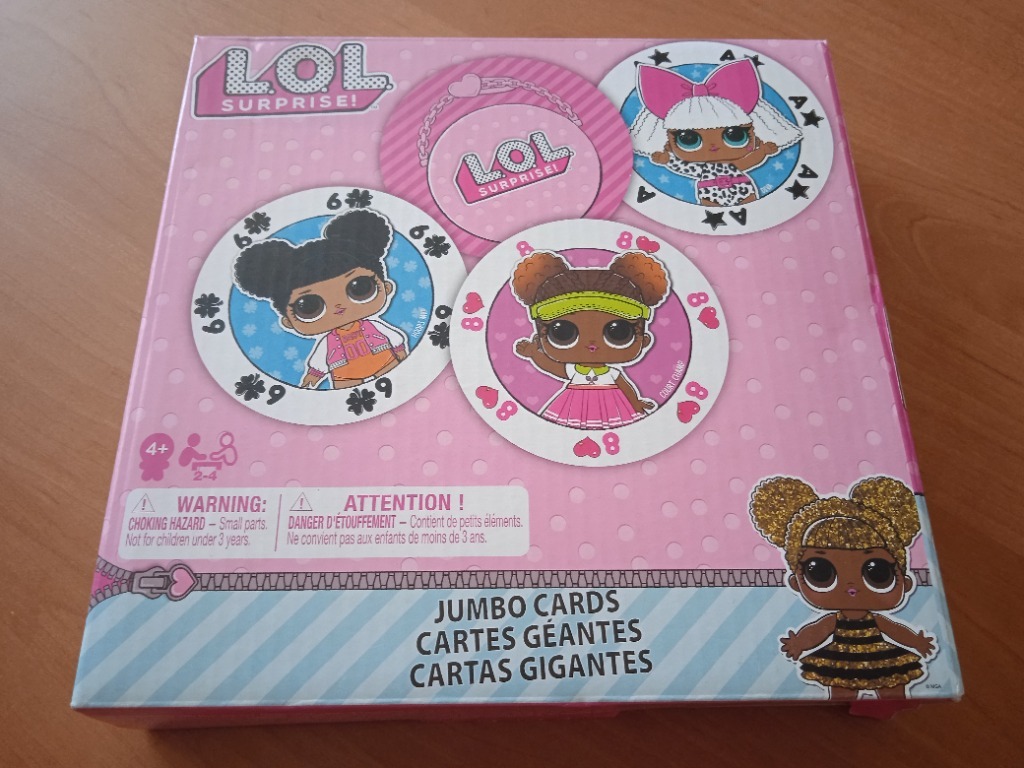 LOL SUPRISE! JUMBO CARDS Gra karciana Warszawa Kup teraz na Allegro