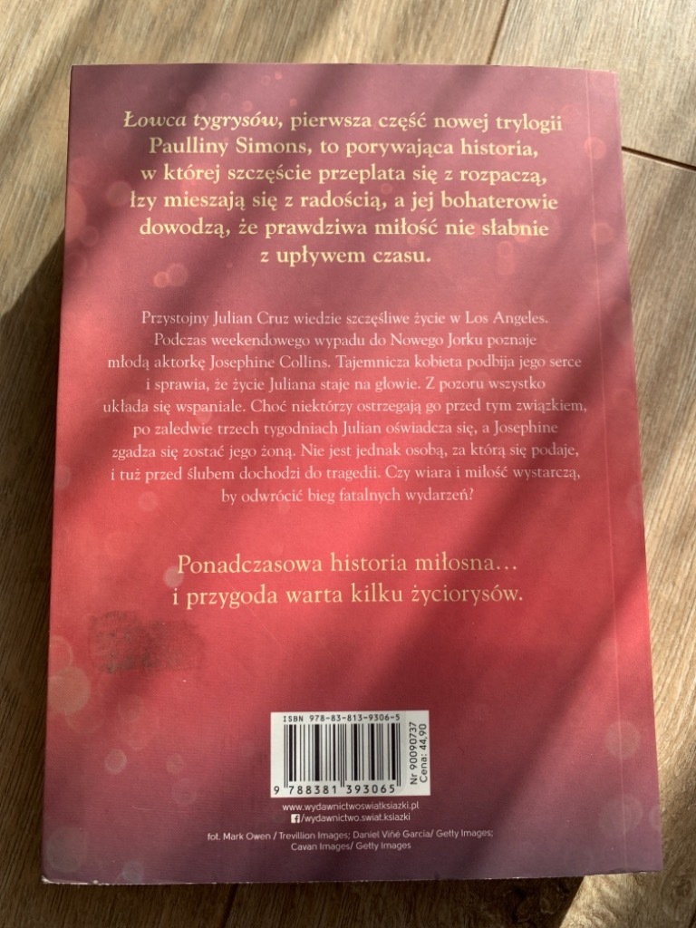 Paullina Simons „Łowca tygrysów” Żyrardów Kup teraz na Allegro Lokalnie