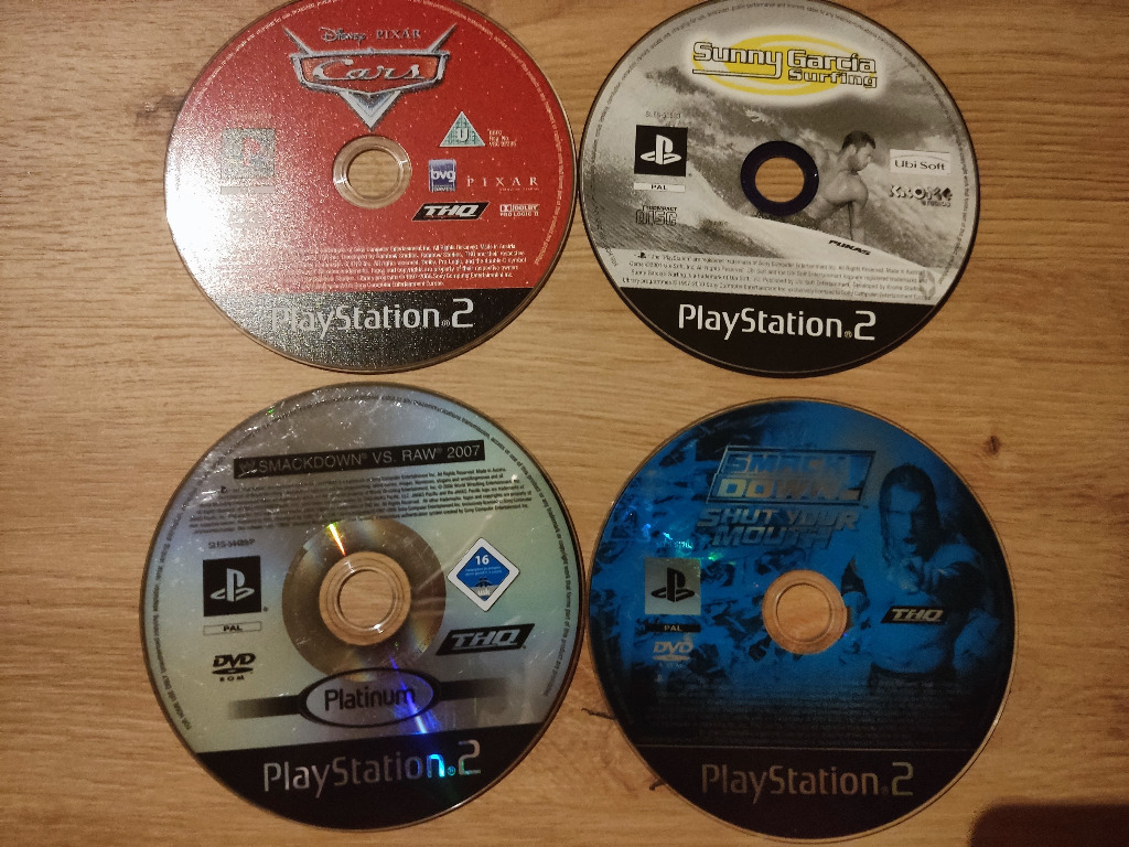 Zestaw 26 gier PS2 + DVD Player PS2 (same płyty) Chorzów Licytacja