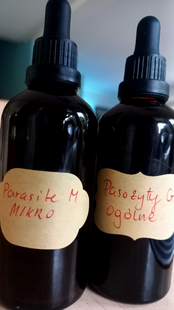 Nalewki pasożyty G i M Dr Morse przeciw pasożytom Grodzisk Mazowiecki