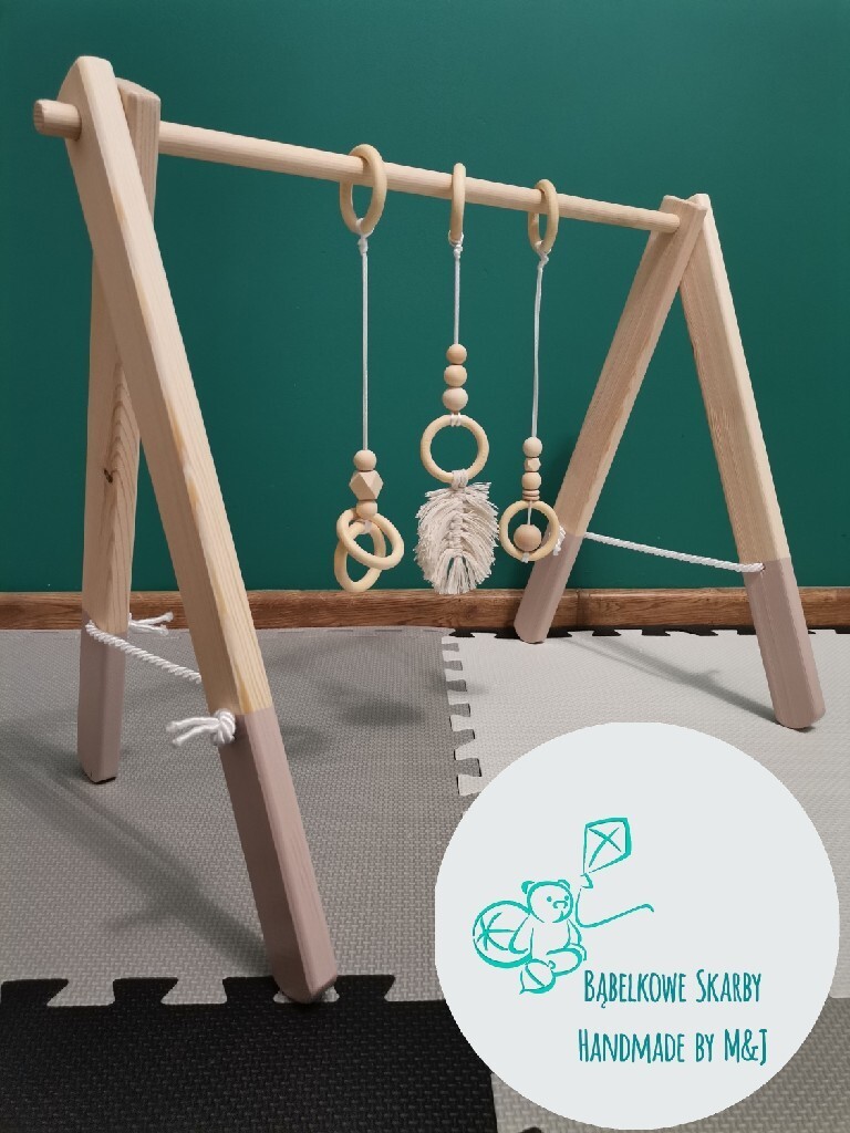Zawieszki Baby Gym na stojak edukacyjny Poznań Kup teraz na Allegro