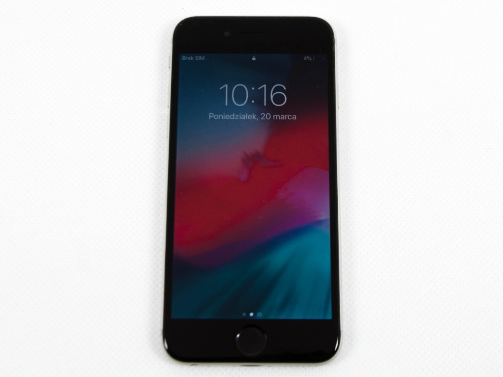 smartphone Apple Iphone 6 64GB szary BEZ BLOKAD Krepsko Licytacja na Allegro Lokalnie