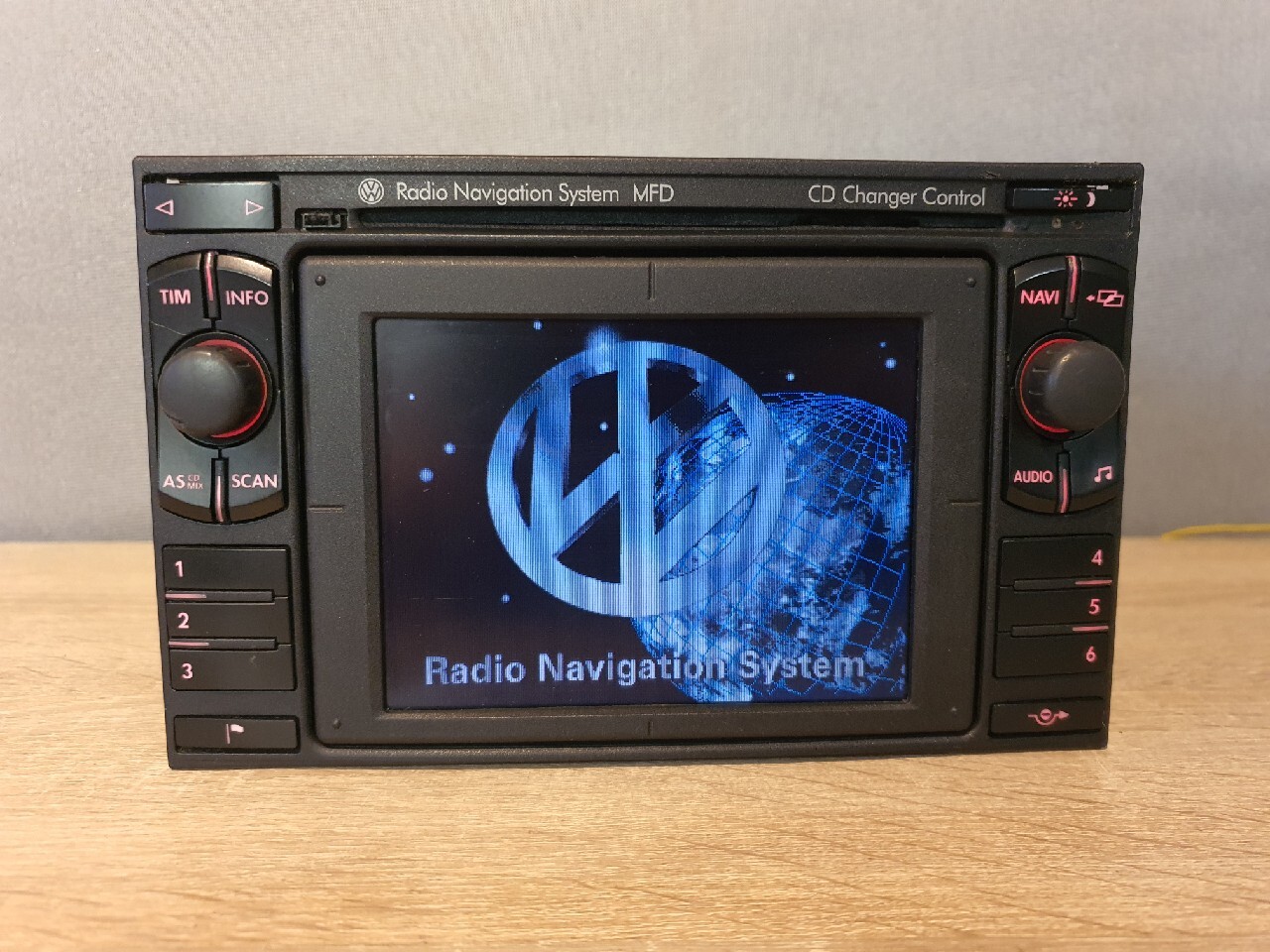 Radio navigation system MFD Volkswagen VW +kod Kleśniska Kup teraz