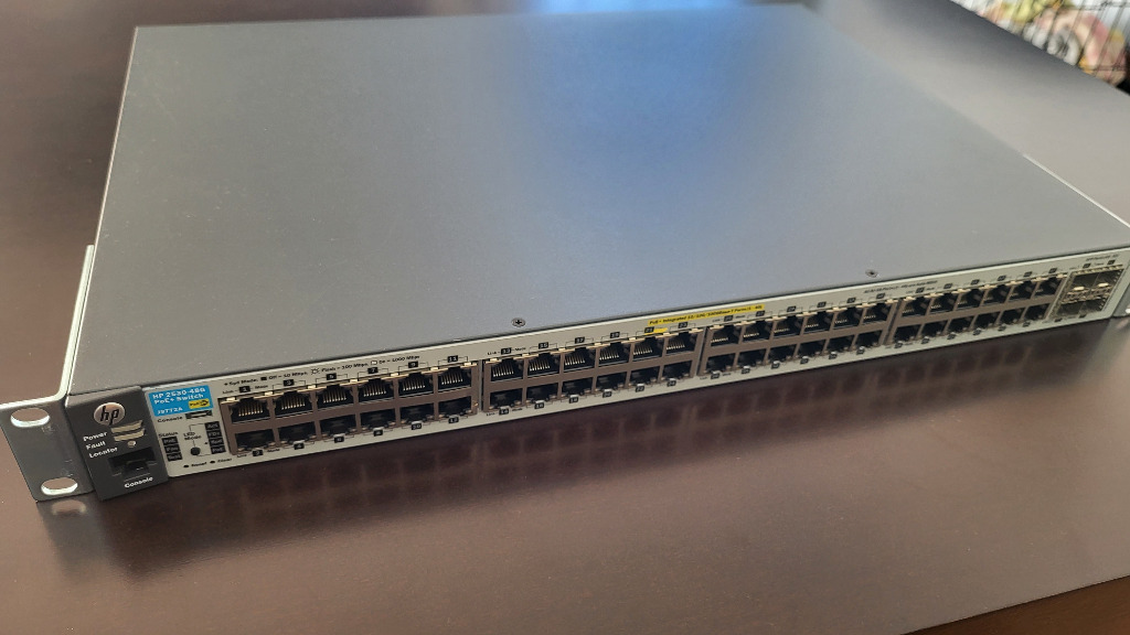 Switch HP 253048GPoE+ Switch (J9772A) 1000mbps Warszawa Kup teraz