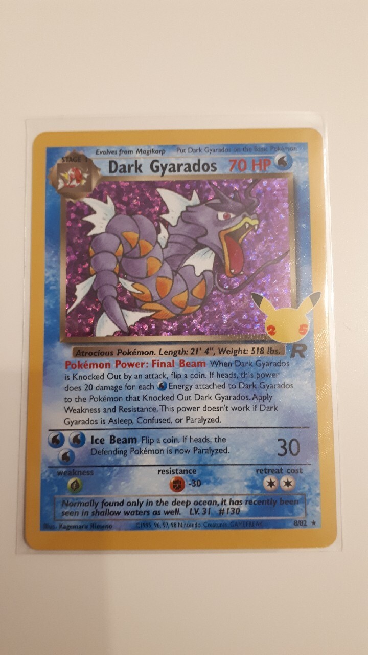 Pokemon TCG Celebrations Dark Gyarados Bydgoszcz Kup teraz na