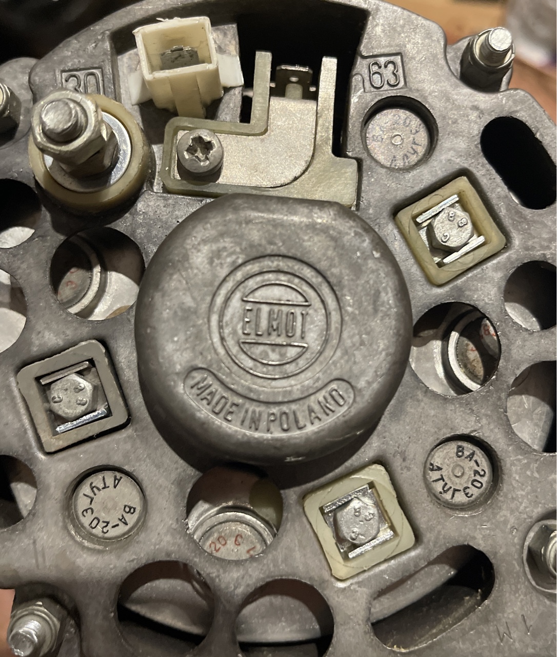 Prądnica ELMOT A124 14V 44A Fiat 125p NOWA Kretomino Kup teraz na