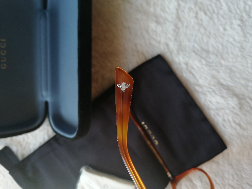 Nowe oprawki Gucci tk maxx klasyczne brązowe Białystok Kup teraz na