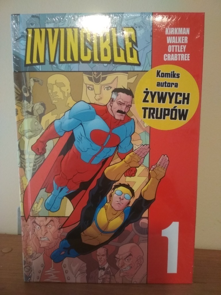 Invincible. Tom 1 NOWA bez Folii, stan w opisie Krasiczyn Kup teraz
