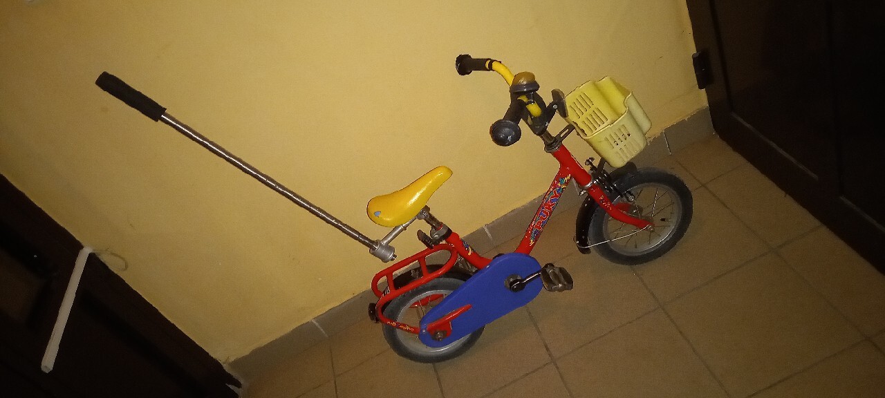 Mały rower 35 latka koła 12,5" do nauki jazdy . Oława Kup teraz na