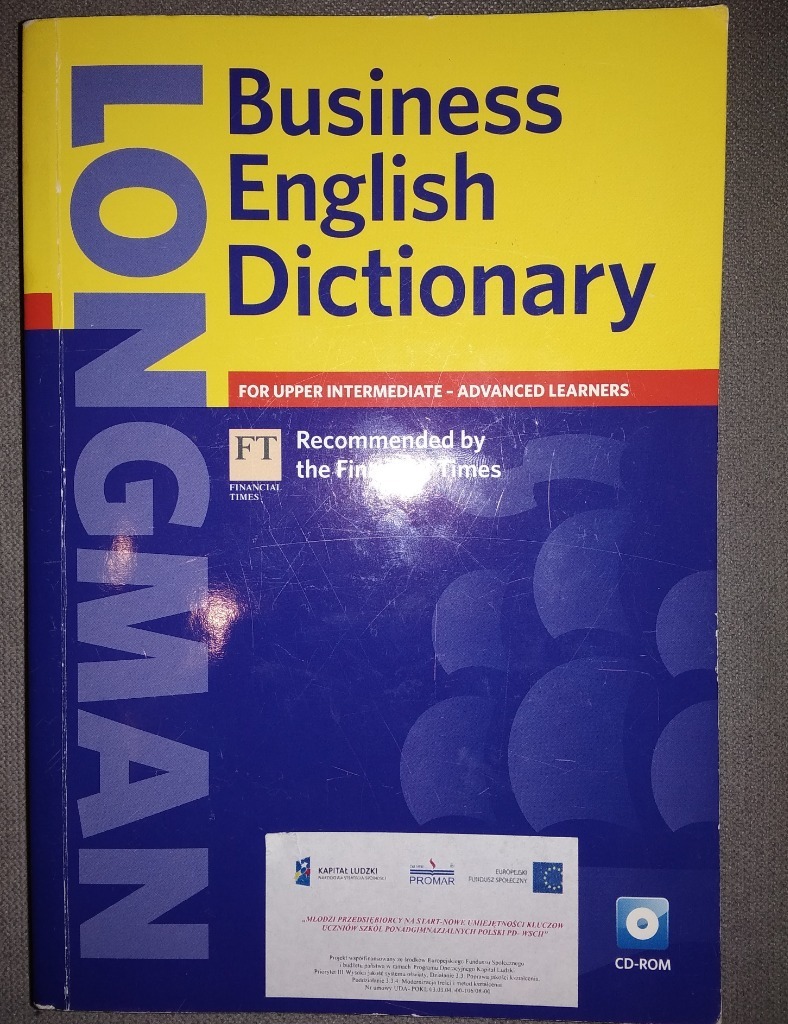 Longman Business English Dictionary Rzeszów Ogłoszenie na Allegro Lokalnie