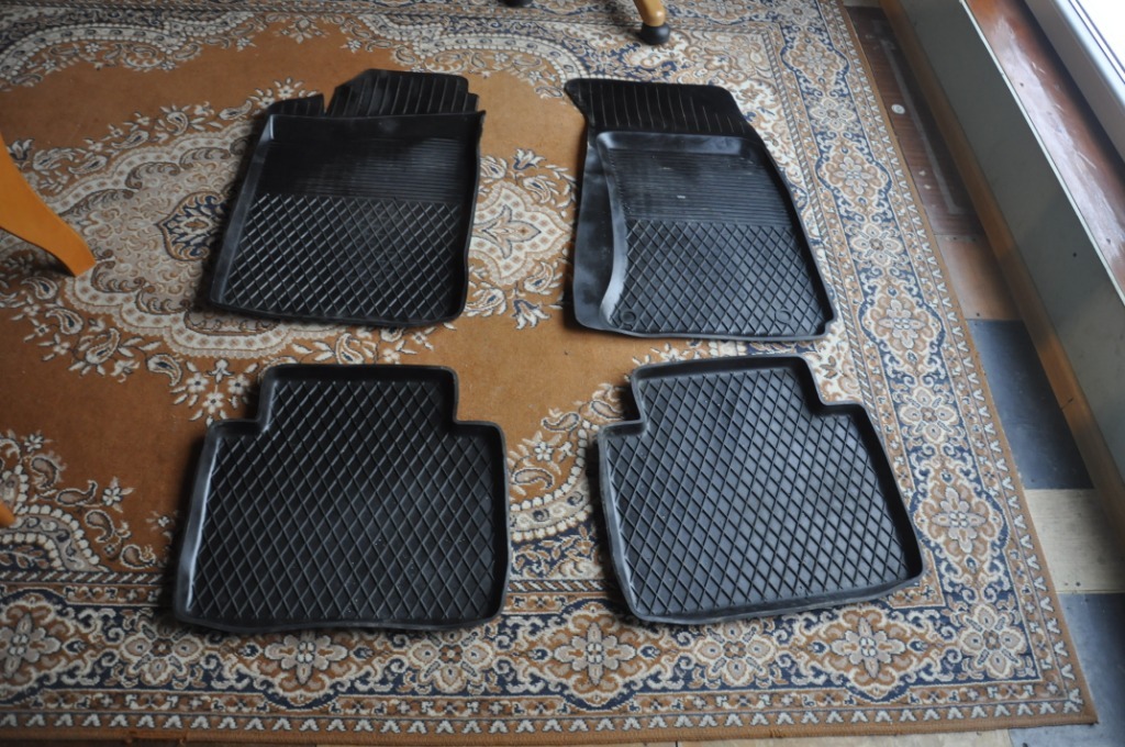 Mat Gum Dywaniki Gumowe Audi 80 B3 B4 Passat B5 A4 Orzechówka Kup teraz na Allegro Lokalnie