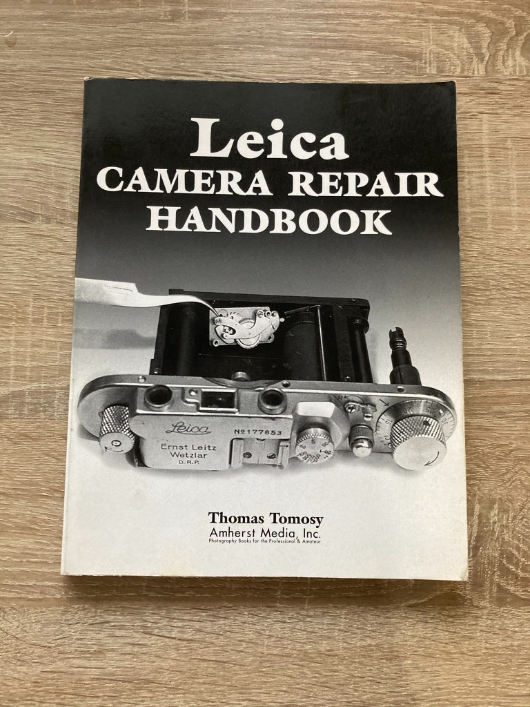 LEICA CAMERA REPAIR HANDBOOK Prešov Kup teraz na Allegro Lokalnie