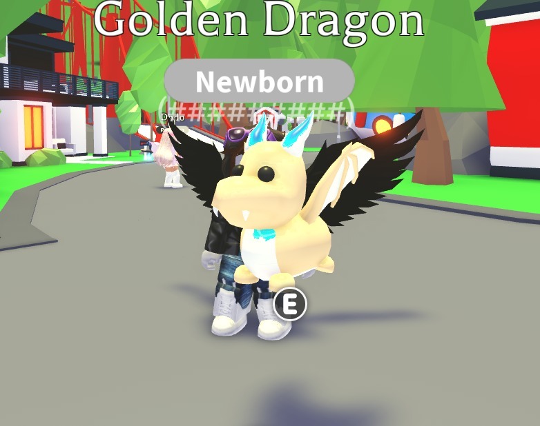 Roblox Adopt Me Golden Dragon Bestwinka Kup teraz na Allegro Lokalnie