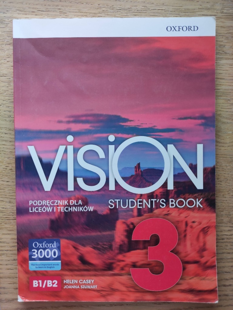 Książka podręcznik Oxford Vision Student's Book 3 Pobiedziska Kup