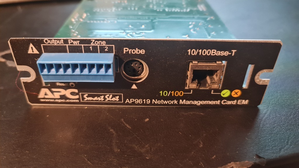 APC AP9619 UPS Network Management Card Dąbrówka Kup teraz na