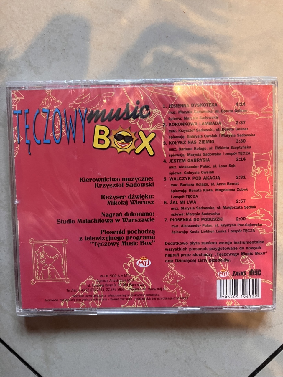 Tęczowy music box CD Warszawa Kup teraz na Allegro Lokalnie