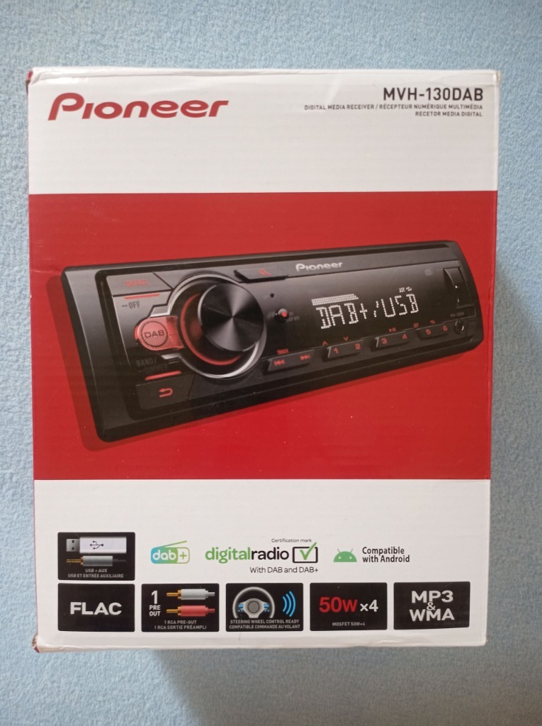 Nowe RADIO PIONEER MVH-130DAB Android USB BT DAB+ | Sędziszów