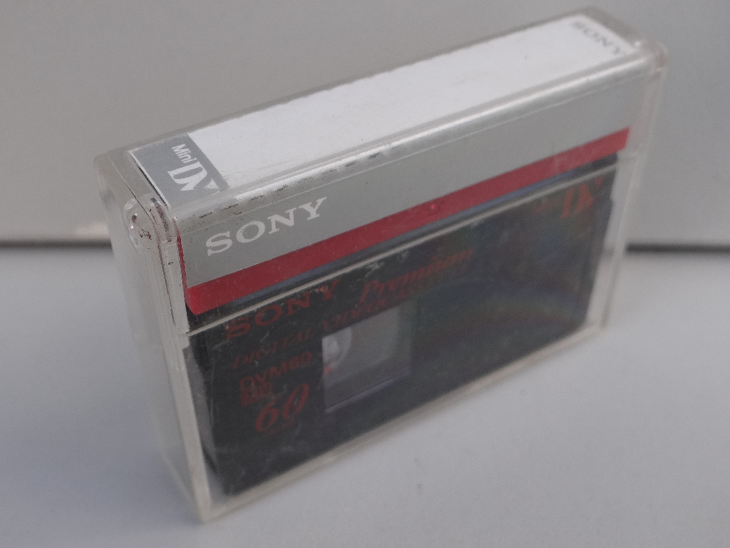 Kaseta miniDV SONY Premium DVM60 LP90/60 UŻYWANA Deszczno Kup teraz