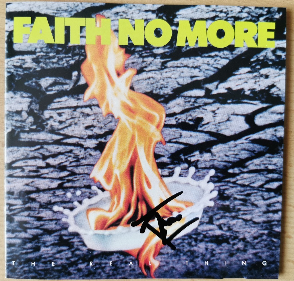 Faith No More The Real Thing płyta CD z autografem Jaworzno Kup