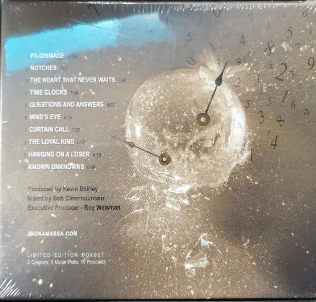 Joe Bonamassa Time Clocks DELUXE EDITION BOX SET CZĘSTOCHOWA Kup