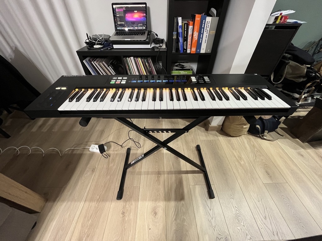 Komplete Kontrol S61 MK1 + statyw + pedał sustain Wrocław Kup teraz