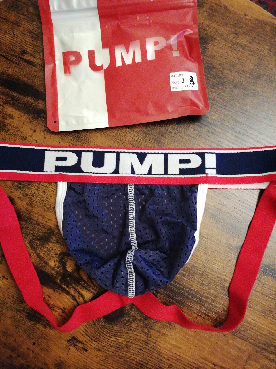 Slipy męskie jockstrapy Pump roz. L Mińsk Mazowiecki Kup teraz na