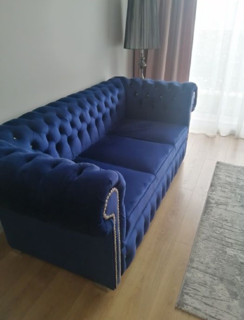 Sofa Chesterfield z funkcją spania Warszawa Kup teraz na Allegro