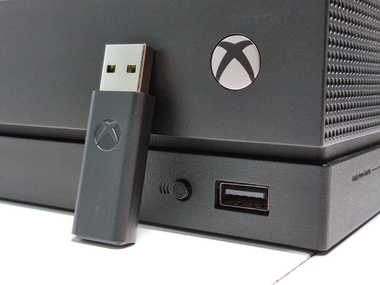 Oryginalny adapter odbiornik do pada Xbox One Wrocław Kup teraz na