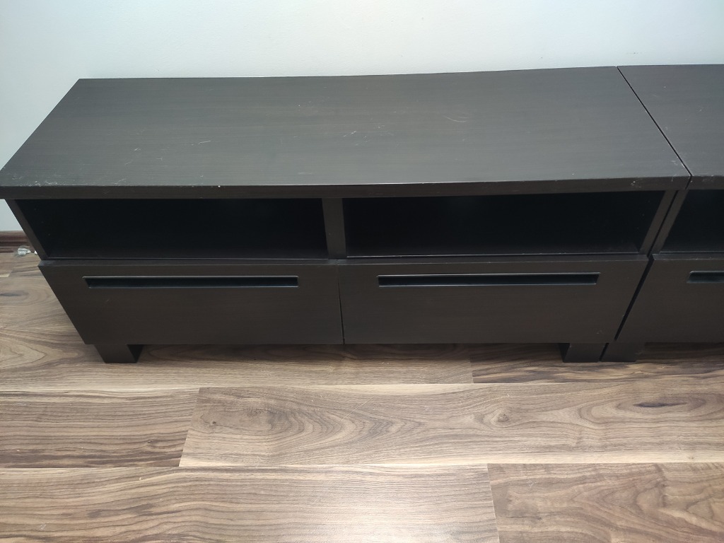 Besta Adal szafka pod TV 2 sztuki venge IKEA Dąbrowa Górnicza Kup teraz na Allegro Lokalnie