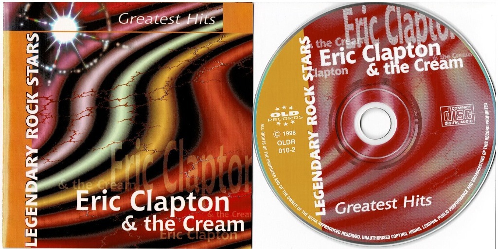 Eric Clapton & the Cream, Greatest Hits, CD Żółtańce Kolonia Kup