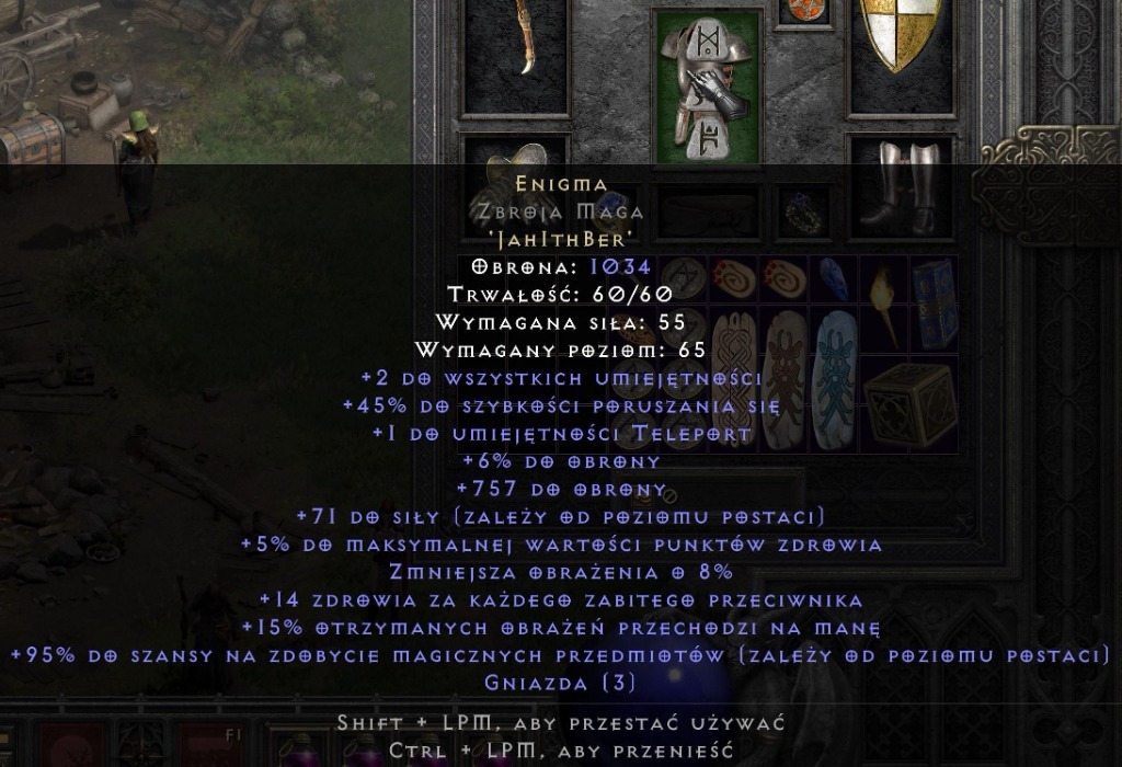 [D2R][PC][Ladder] Enigma MP 6ed Zbroja Maga Kielce Kup teraz na