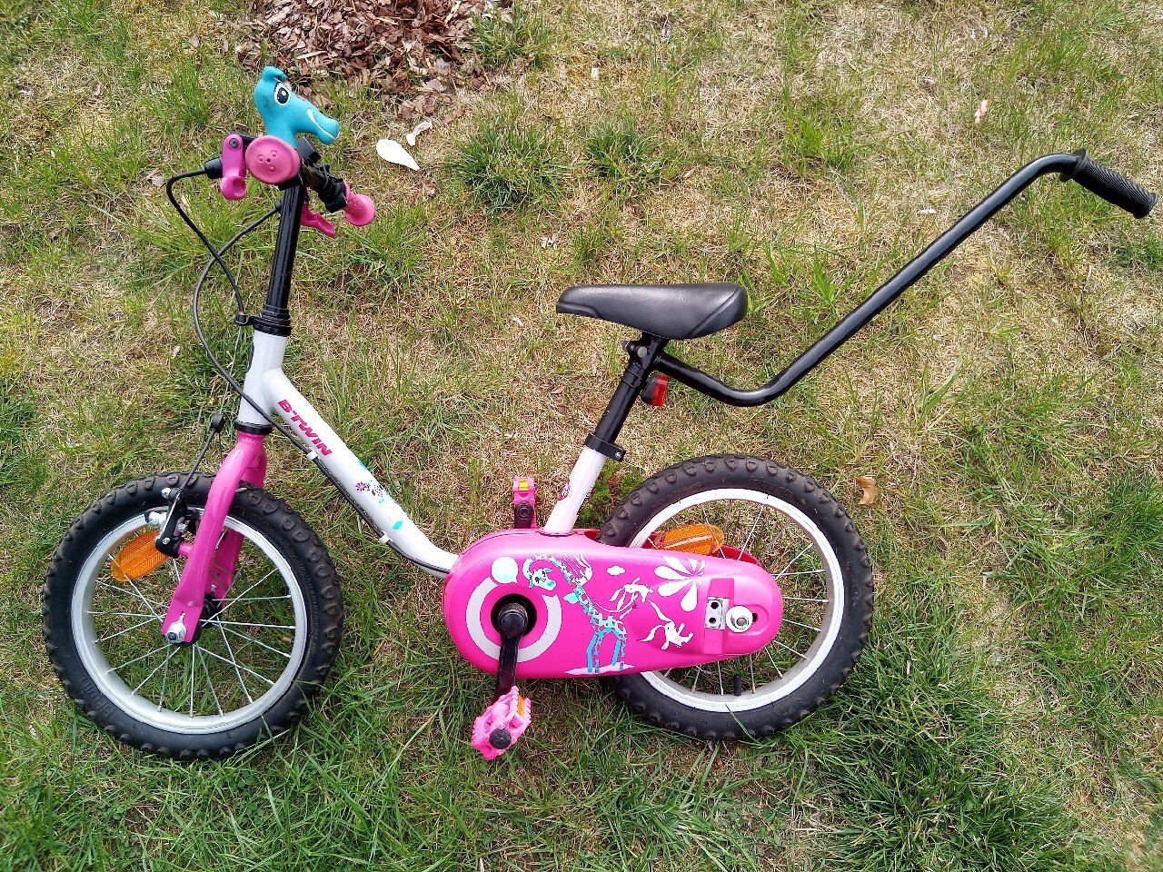 Rower dziecięcy B'Twin Decathlon 14 cali Mirosławiec Ogłoszenie na Allegro Lokalnie