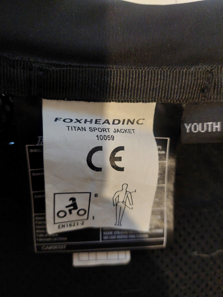 Zbroja FOX Titan Sport Jacket Youth Kocmyrzów Kup teraz na Allegro