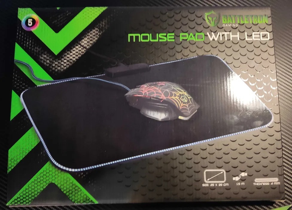 Podkładka Battletron Mouse Pad With Led Bielawy Kup teraz na