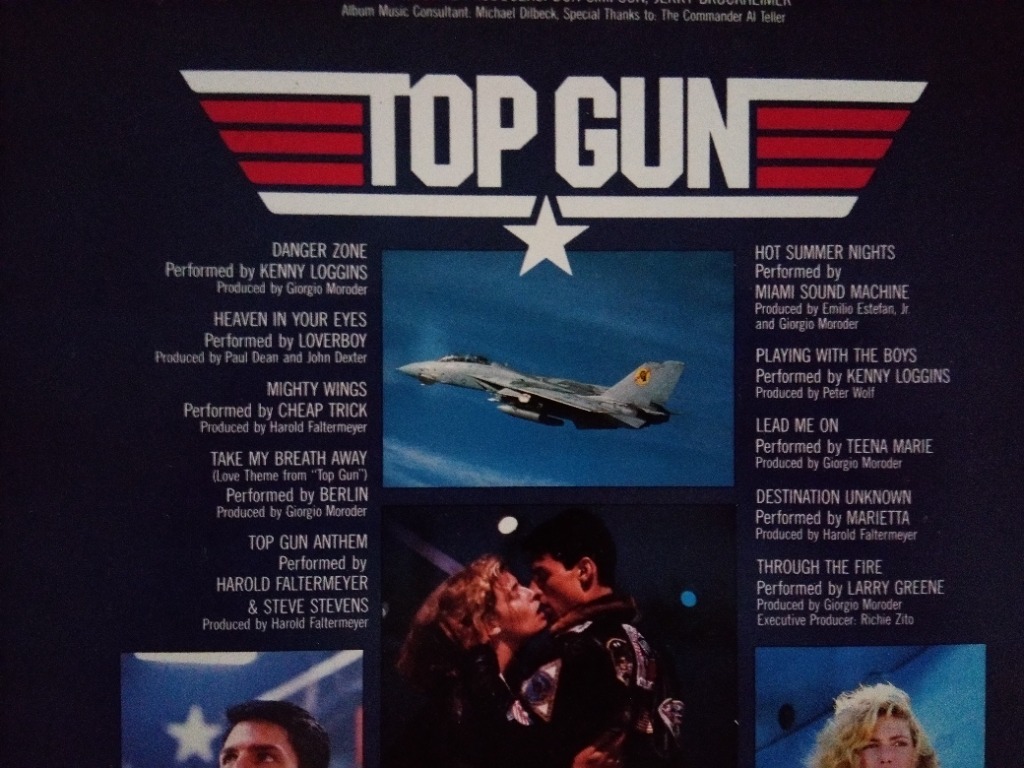 Top Gun. Soundtrack muzyka z filmu winyl Gdeszyn Kup teraz na
