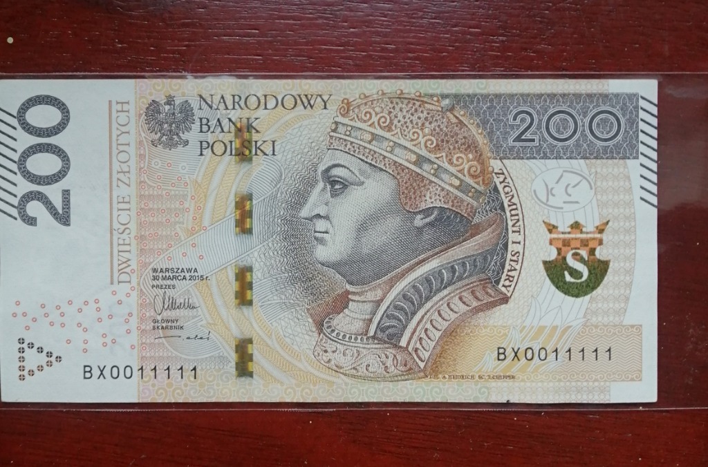 200 zl 2015r Super ciekawy numer Wrocław Licytacja na Allegro Lokalnie