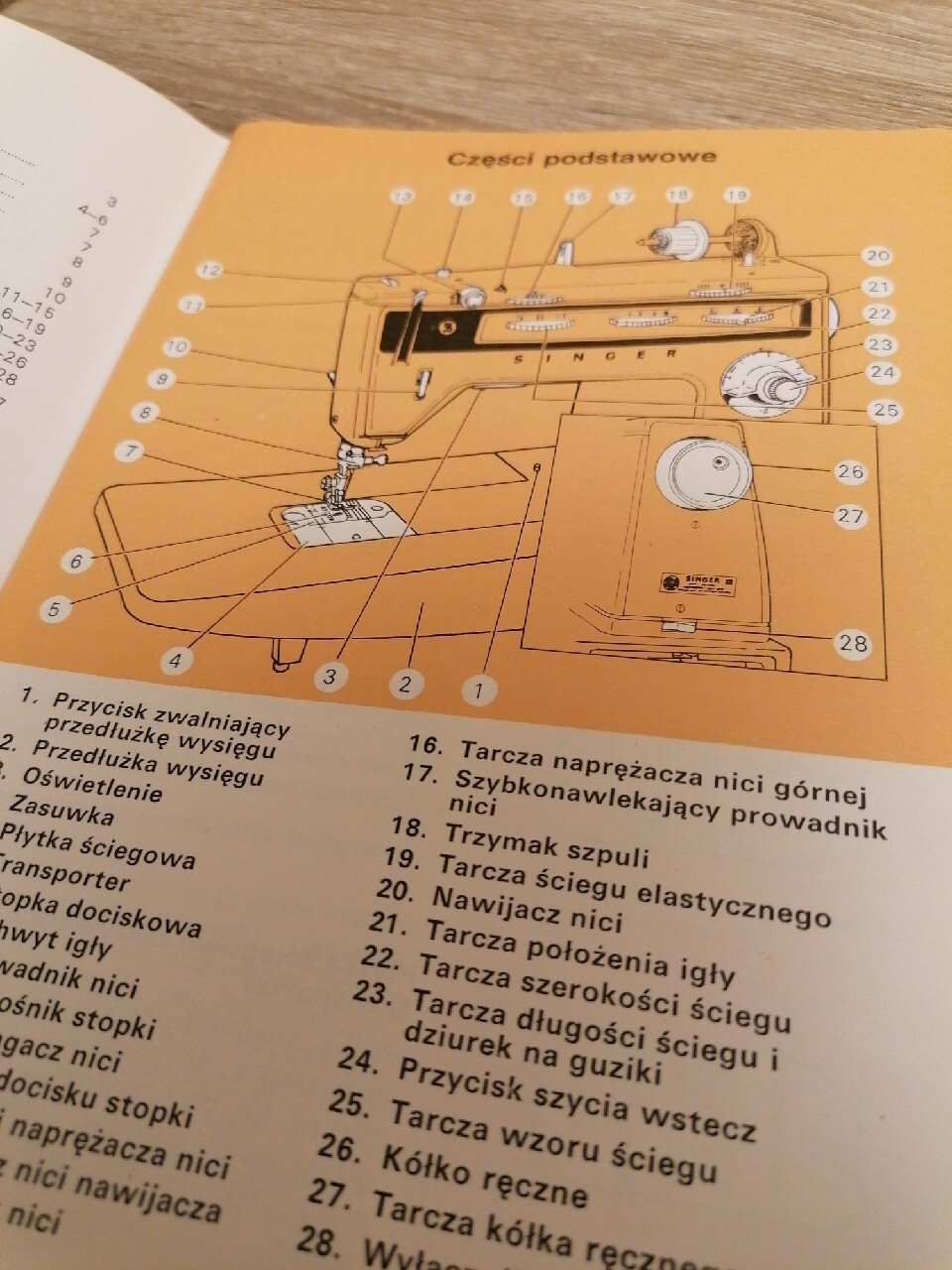SINGER 834 INSTRUKCJA OBSŁUGI MASZYN PRL PREDOM Świętochłowice