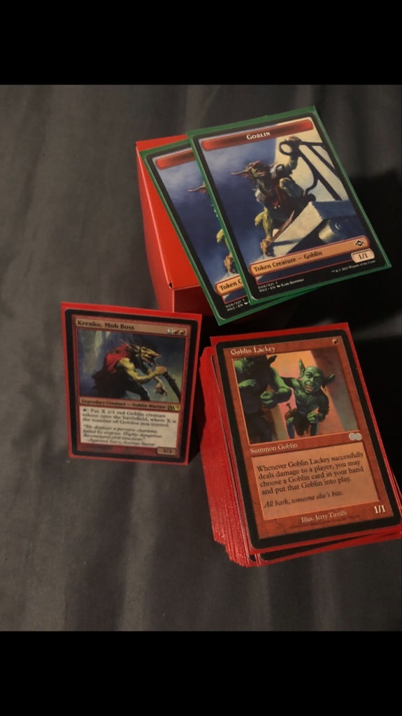Magic The Gathering Krenko Commander Goblin Deck Gdańsk