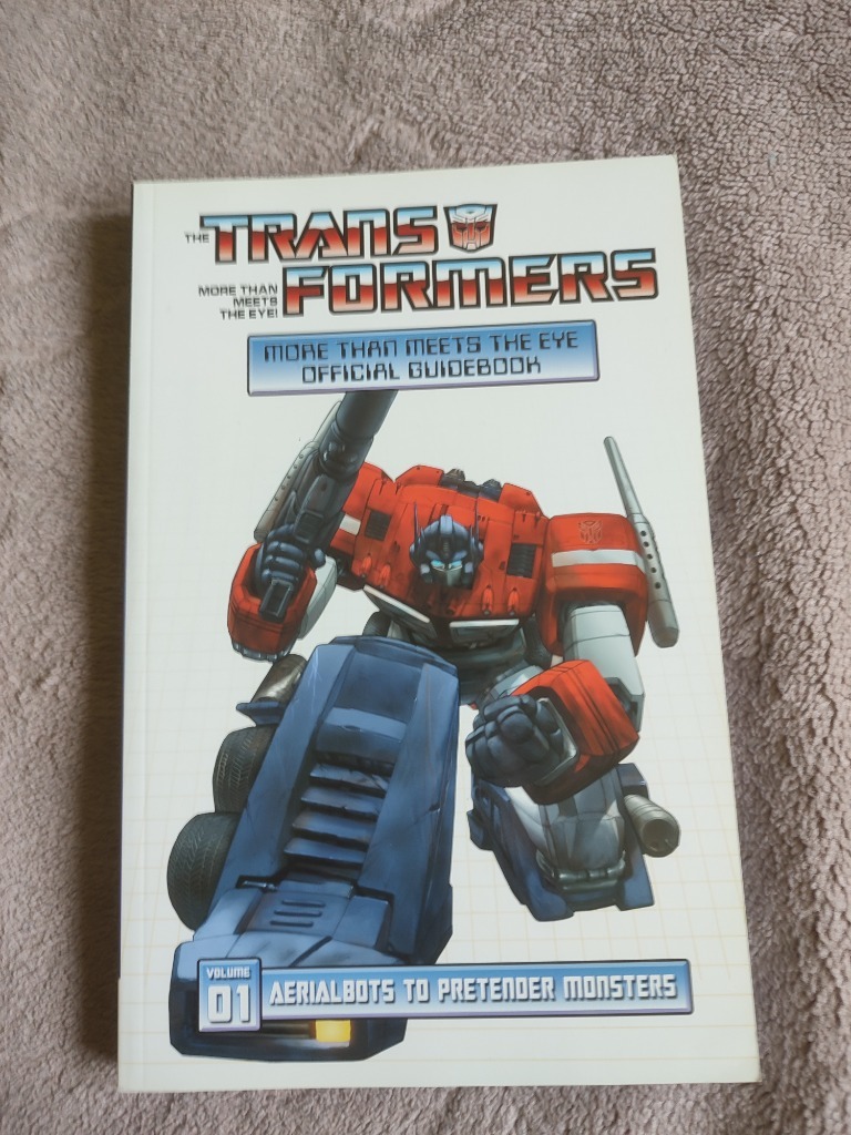 Transformers official guidebook vol 1 jak nowy Częstochowa Kup