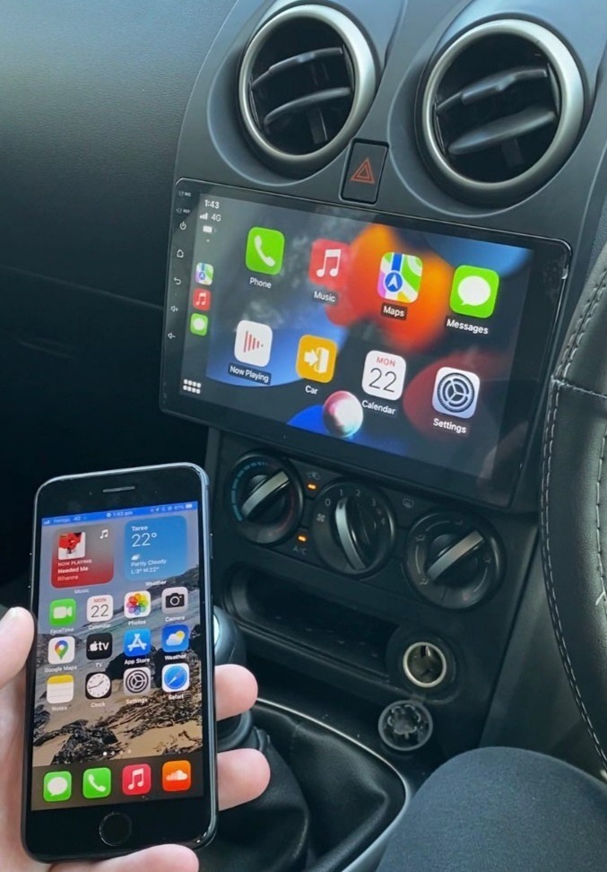 Nissan Qashqai j10 nawigacja radio android carplay Sosnowiec