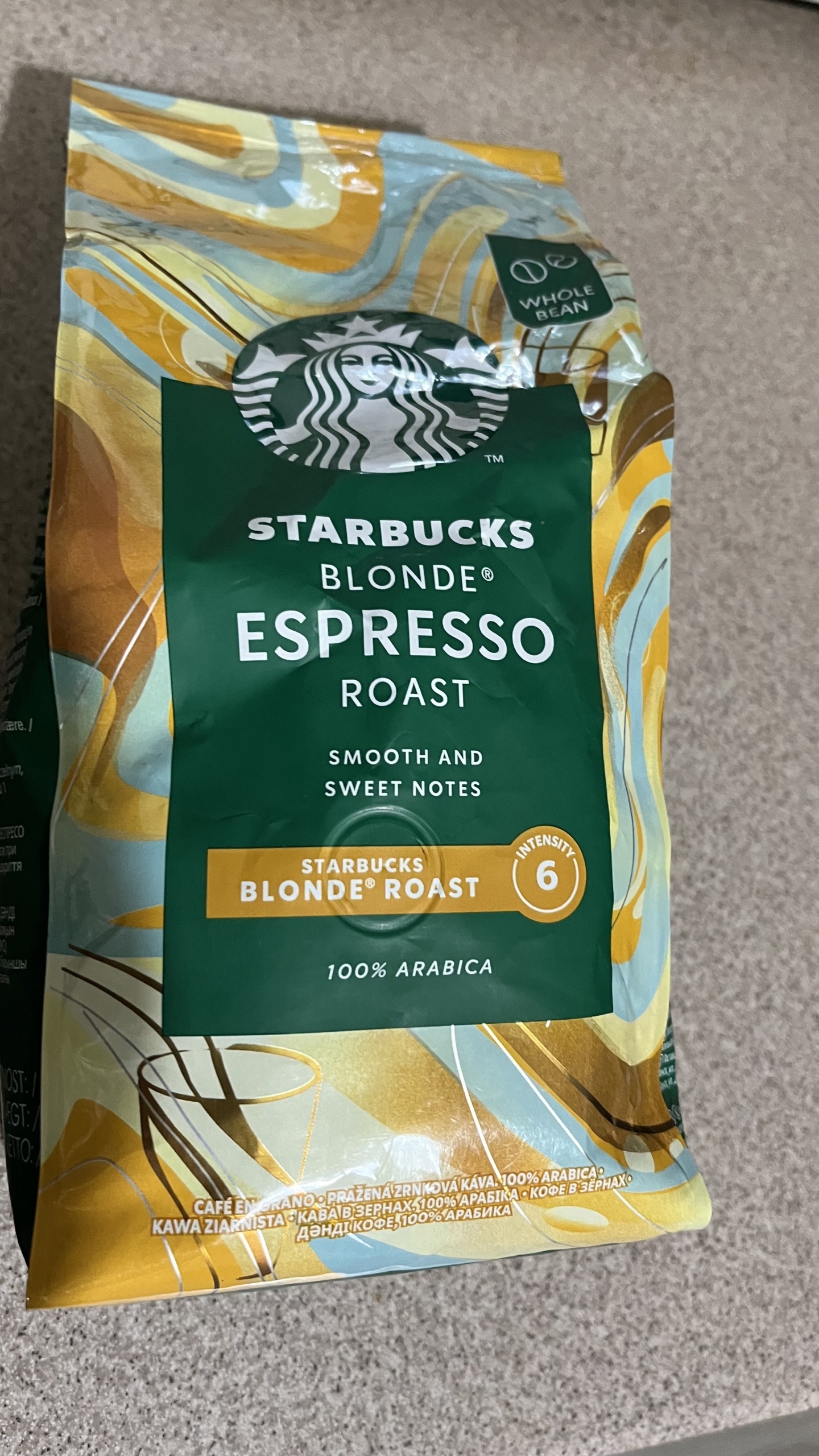 Kawa ziarnista Starbucks Blonde Espresso 450g WROCLAW Kup teraz na