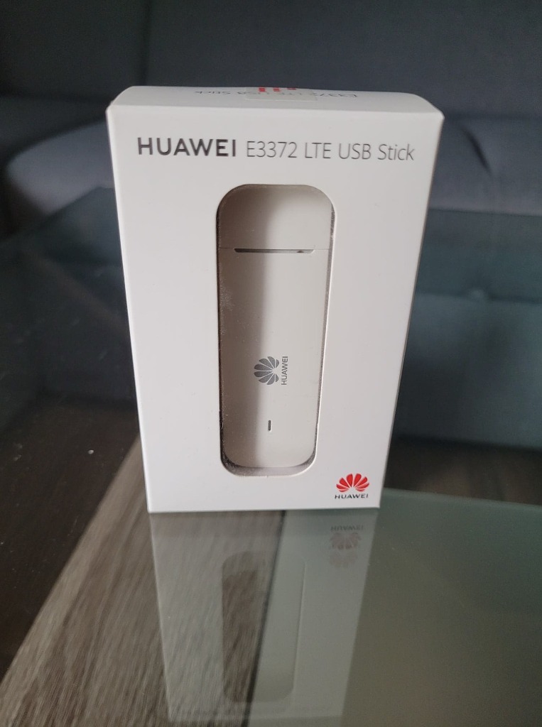 Modem Huawei E3372h320 USB LTE 4G 150Mb/s biały Dzbanów Kup teraz na Allegro Lokalnie