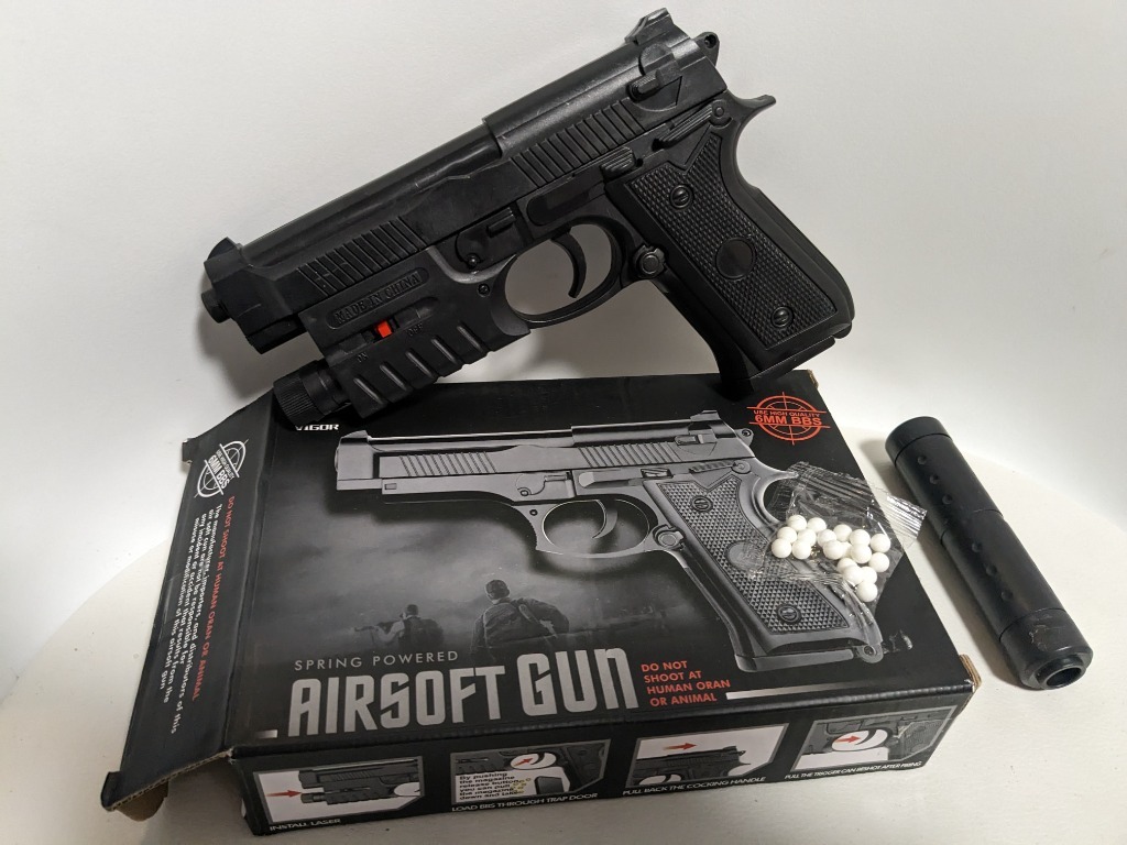 PISTOLET NA KULKI Airsoft Gun 038A Vigor 6mm Nowy Tomyśl Kup teraz